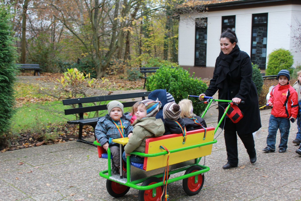 Martinsumzug der Kiga-Kinder