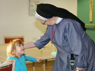 Backaktion mit dem Kindergarten